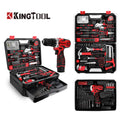 276-Piece Tool Set Kit - Tool kit with 12V Cordless Power Drill Driver Toolbox