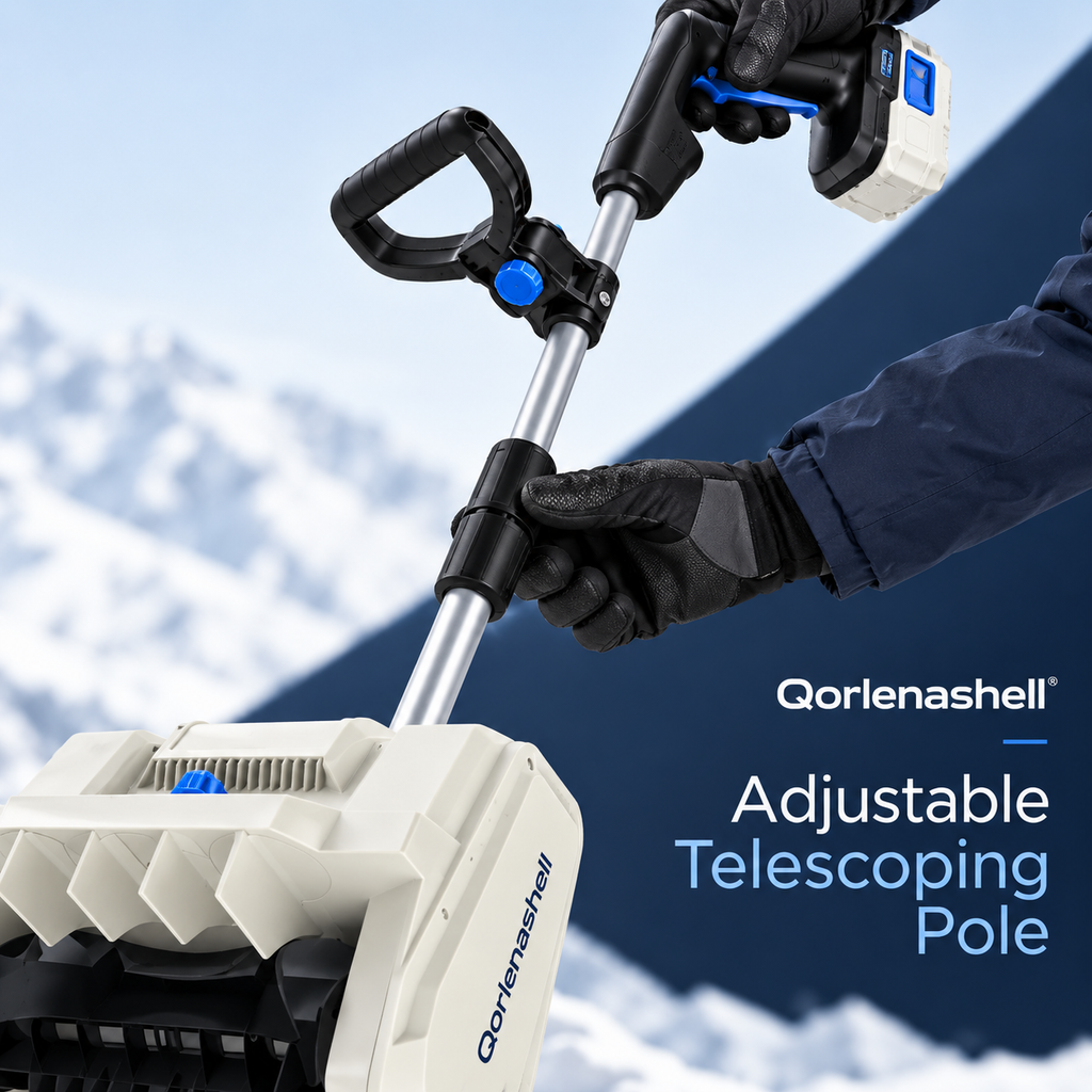 Cordless Power Snow Shovel – Clear Driveways & Walkways in Minutes
