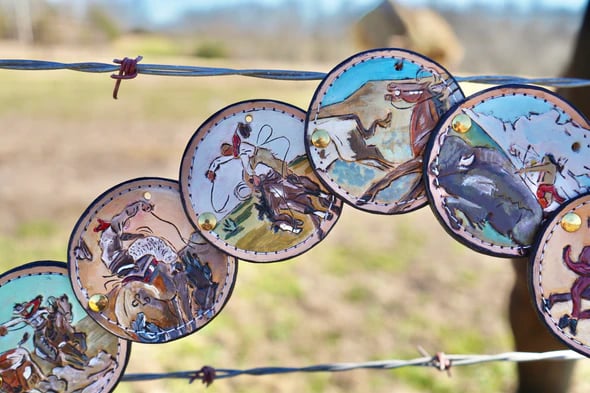 🔥🤠Charles Russell–Inspired Genuine Leather Belt