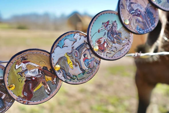 🔥🤠Charles Russell–Inspired Genuine Leather Belt