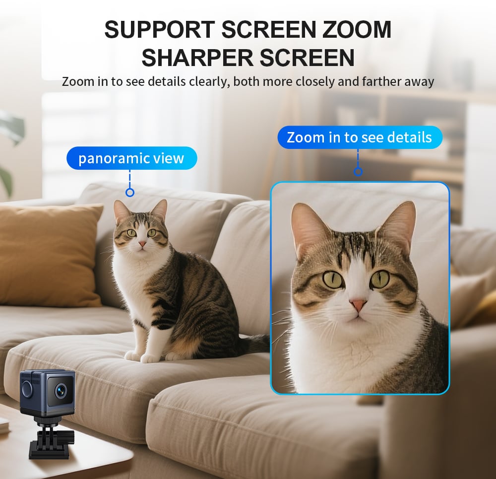 W03 Smart WiFi Security Camera – 1080P HD
