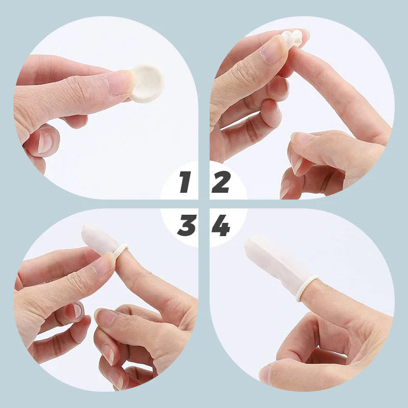 Non-Slip Disposable Textured Finger Cots（50% OFF）
