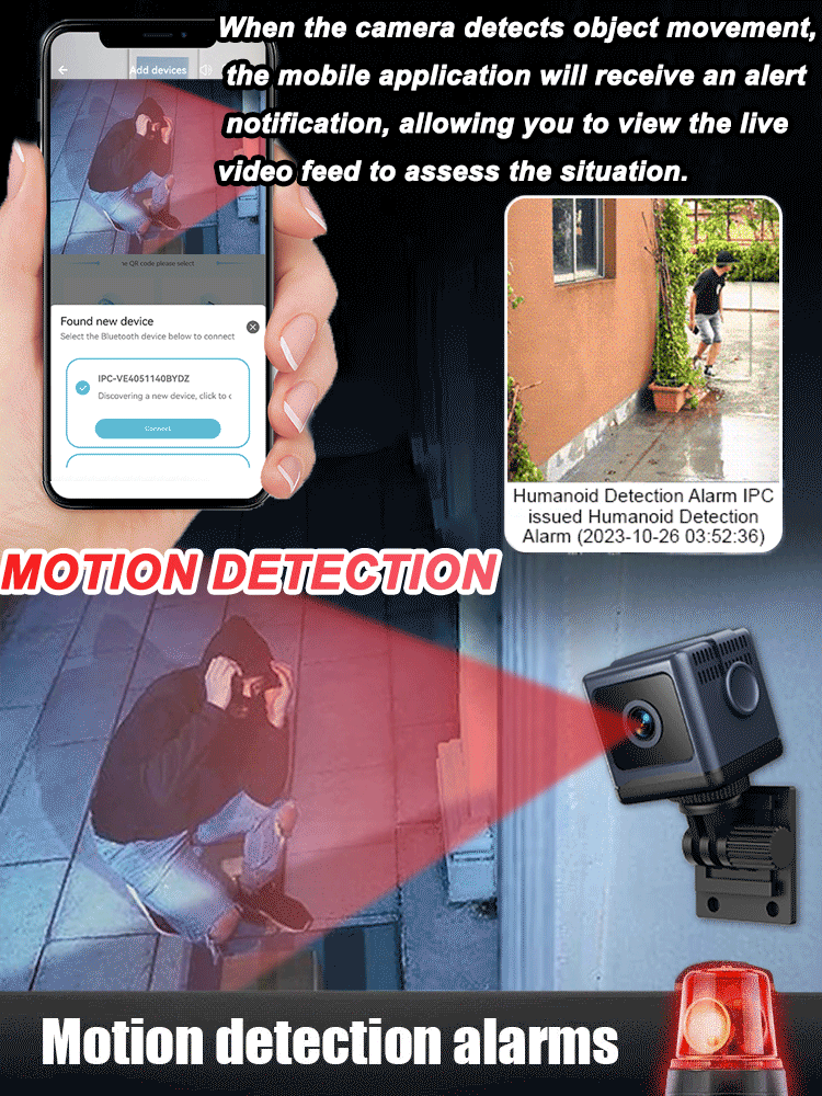 W03 Smart WiFi Security Camera – 1080P HD