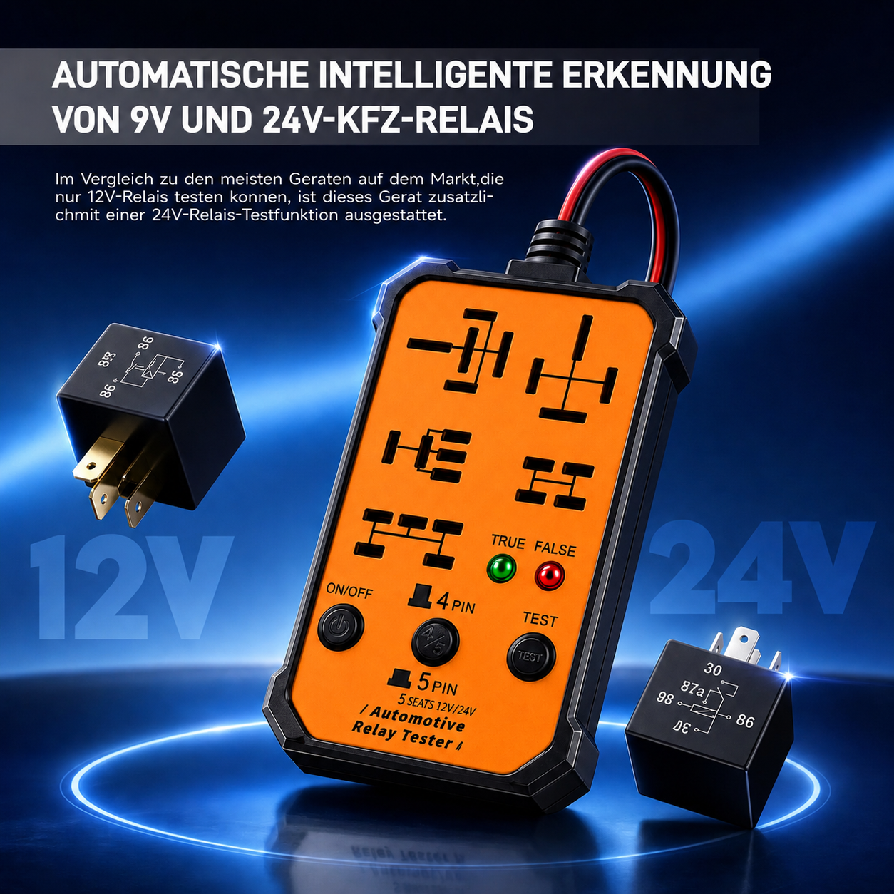 🔥Automotive Relay Tester