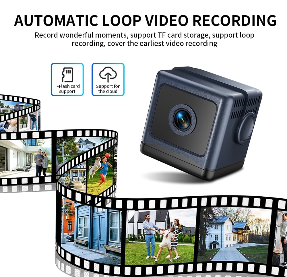 W03 Smart WiFi Security Camera – 1080P HD