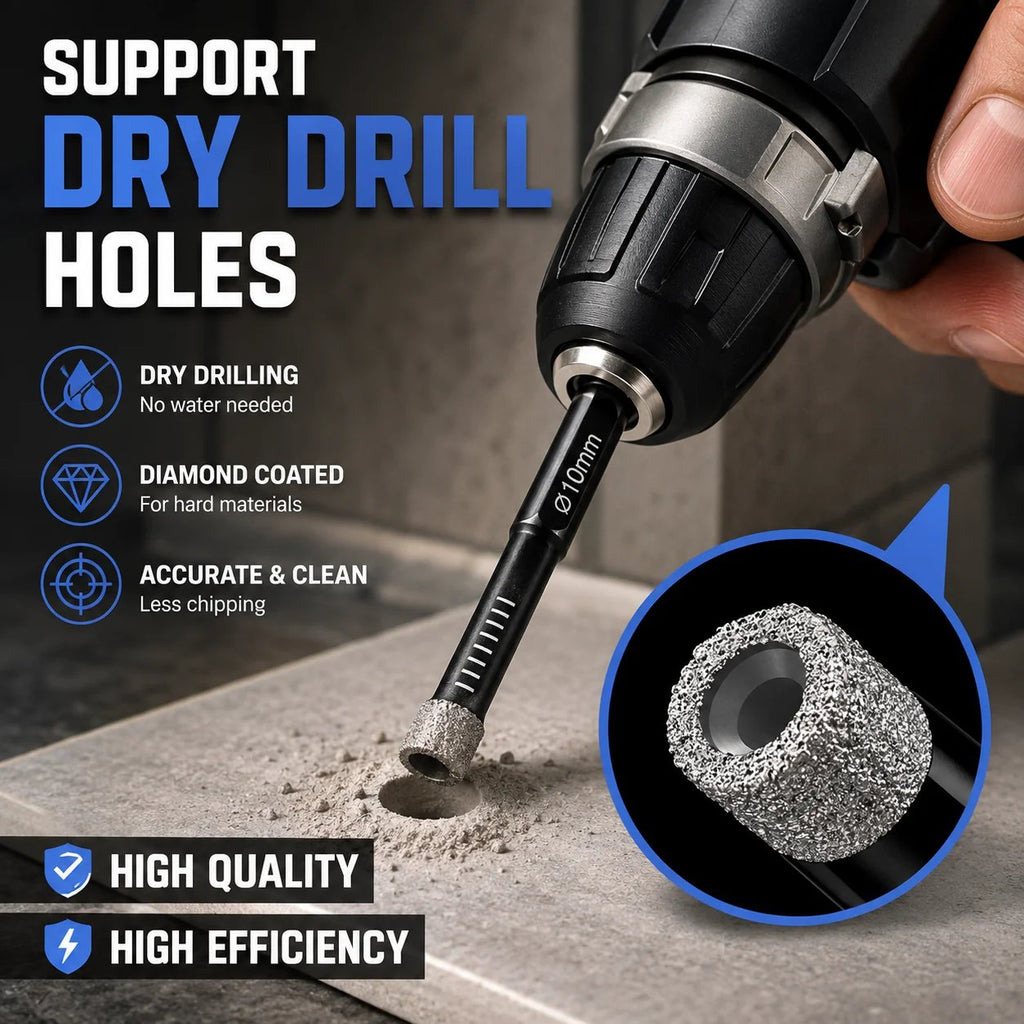 🔥6 Pcs Diamond Drill Bits Set