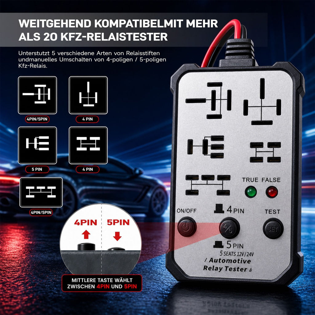🔥Automotive Relay Tester