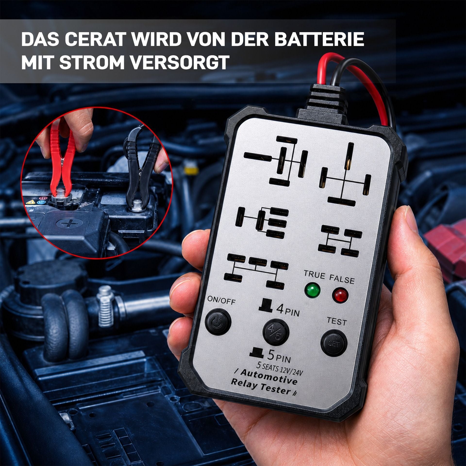 🔥Automotive Relay Tester